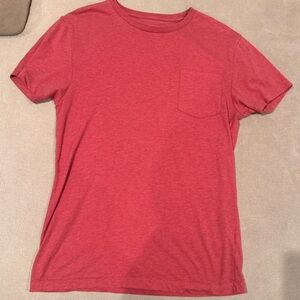 Men’s J. Crew Red Short Sleeve Tee